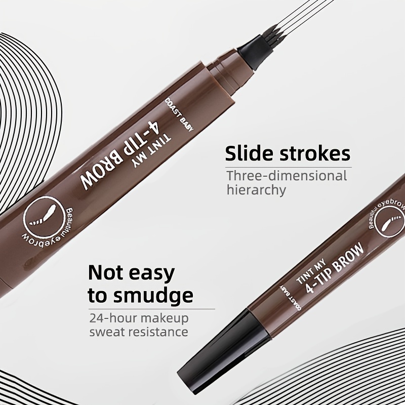 2pcs Long-Lasting Smudge-Proof Brow Gel for Natural Look