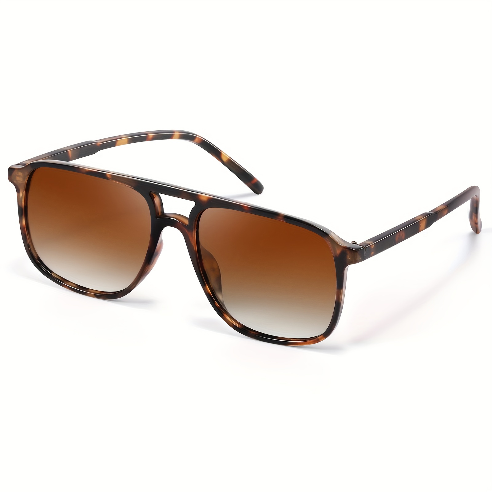 retro classic square sunglasses women men 90s vintage trendy  display picture 2