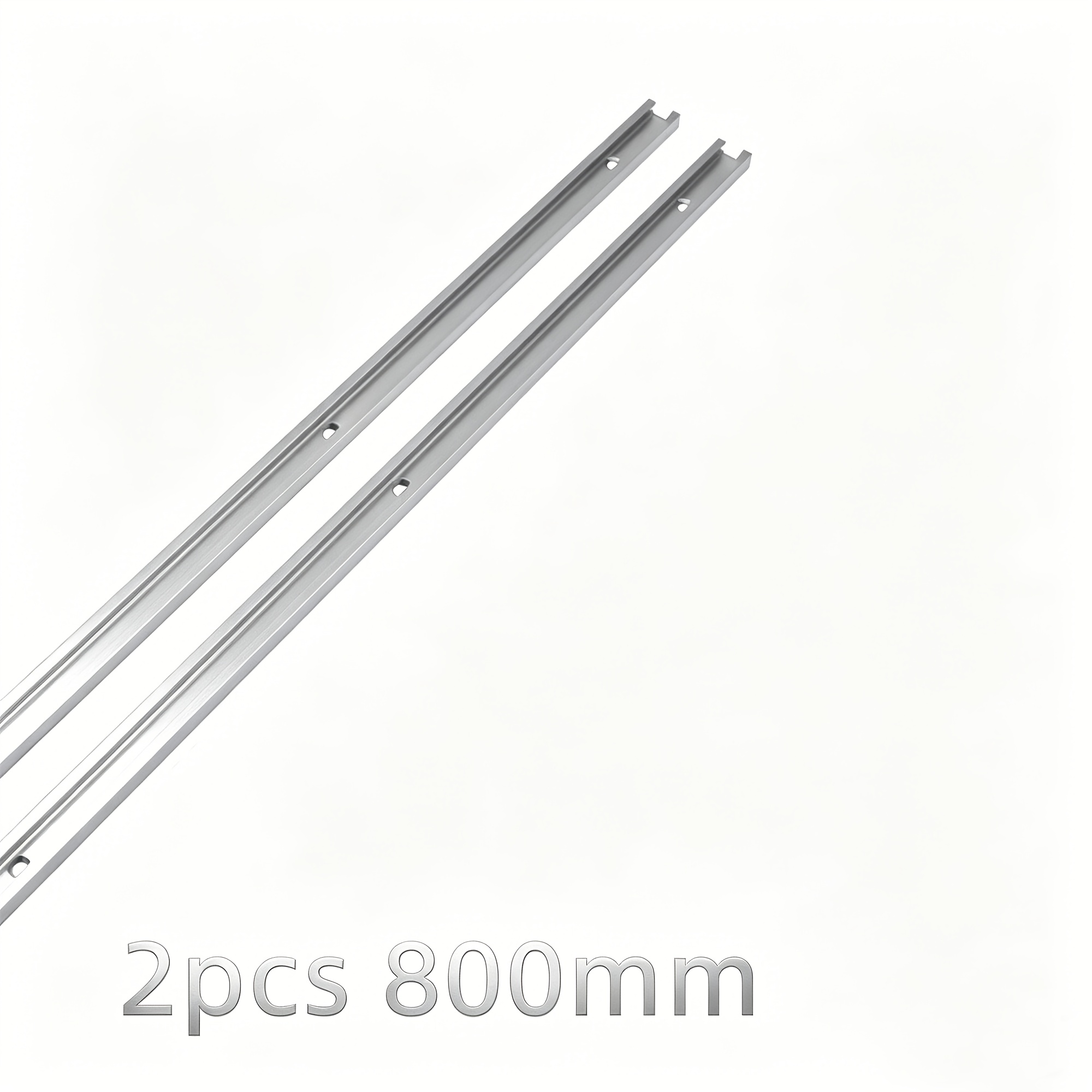 TEMU 2 stuks 19 Type 800mm Houtbewerking T-gleuf, Tafelzaag Hulpstukken, 3 Kleuren Optioneel
