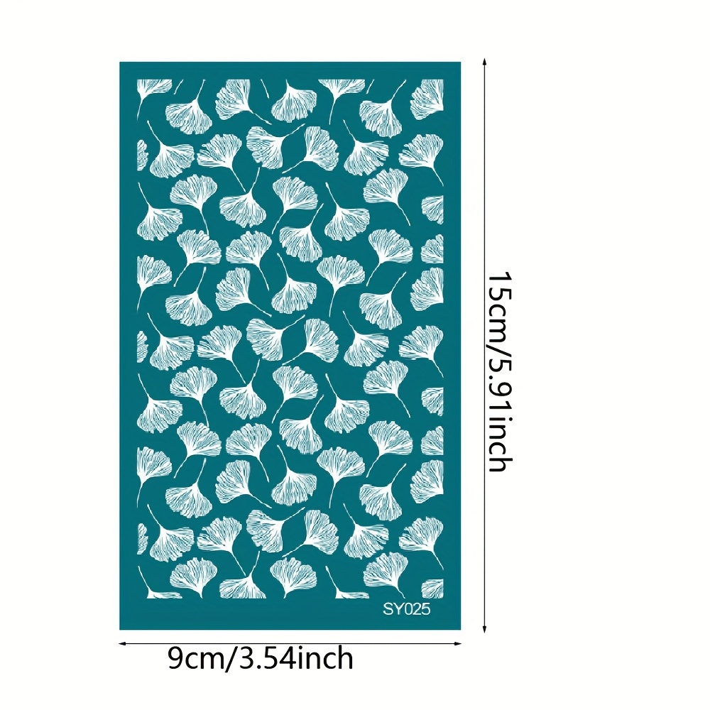 New Screen Stencils for Polymer Clay Reusable Print Kit