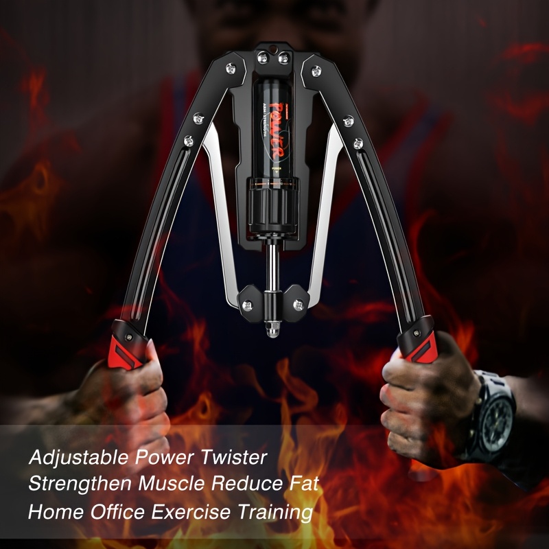 adjustable hydraulic arm trainer versatile home fitness equipment for full upper   strengthening red   training adjustable arm trainer 0