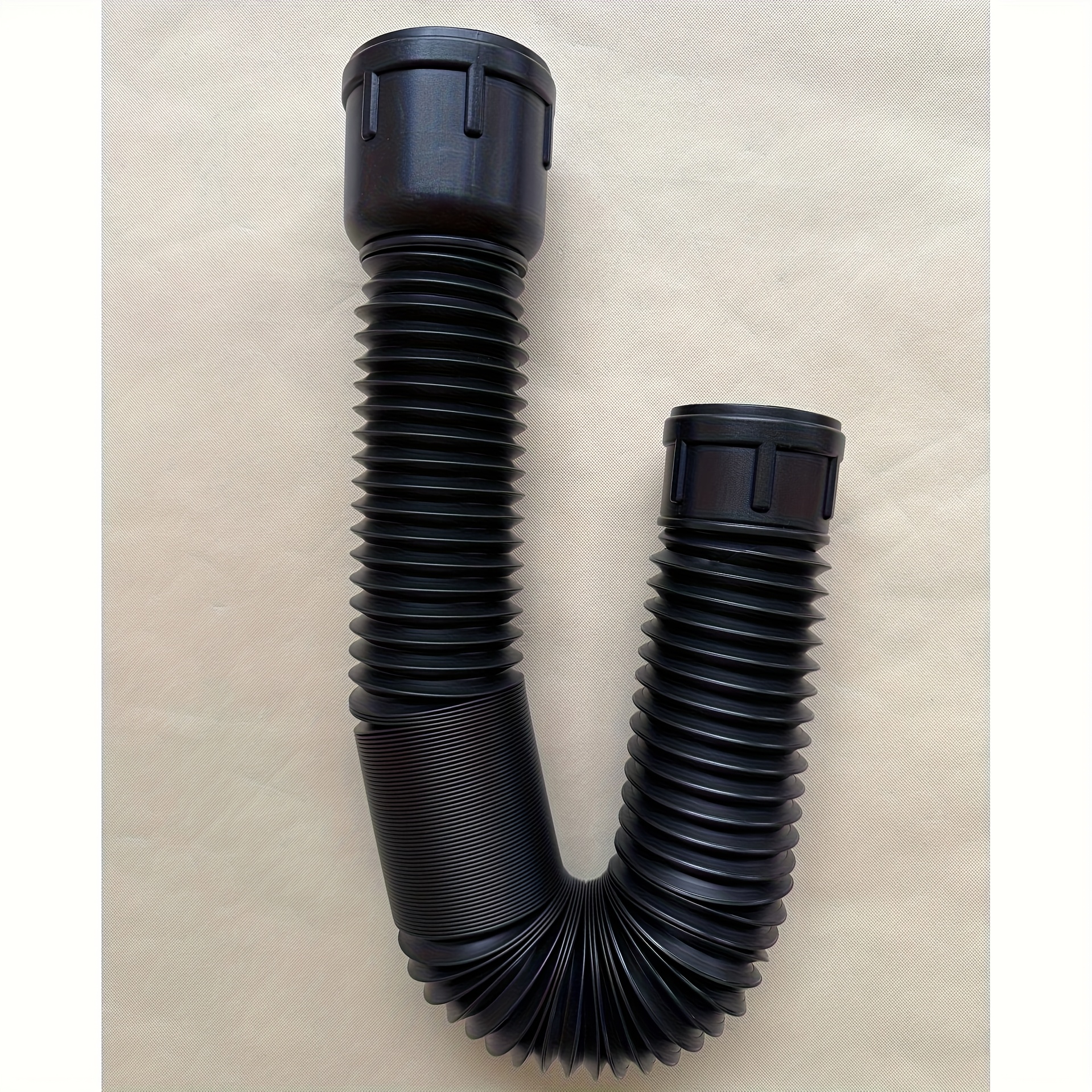 1pc Heavy-duty Telescopic Drainage Pipe, Circular Telescopic Plastic Drainage Pipe For Villa Exterior Wall, Versatile And With Plastic Telescopic Pipe, Plastic Telescopic Drainage Pipe