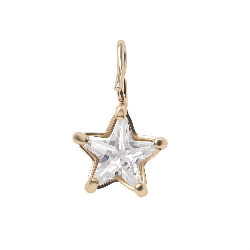 Star-Shaped Zirconia Pendant for Back-To-School Season