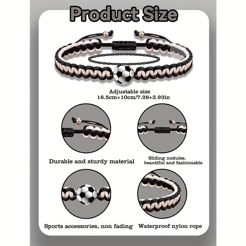 Sports Waterproof Bracelet for Victory Celebration, Handmade Gift