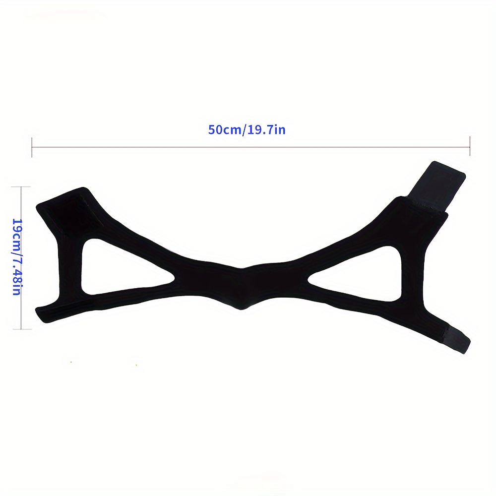An Adjustable Triangular Chin Strap That Fits Ergonomically And Comfortably, Comes with an Extra Extension Strap And Adjustable Fastening Strap to Ensure The Mouth Stays Closed During Sleep. Its Solid Design Is Comfortable And Portable