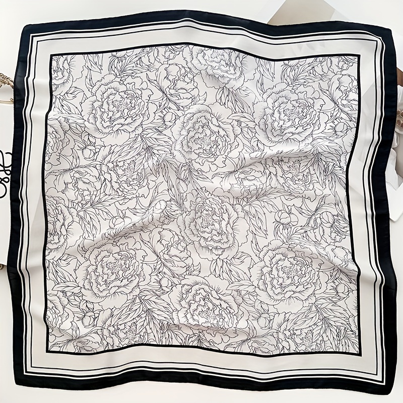 Image of Spring And Autumn High-end Scarf, Versatile Small Square Scarf
