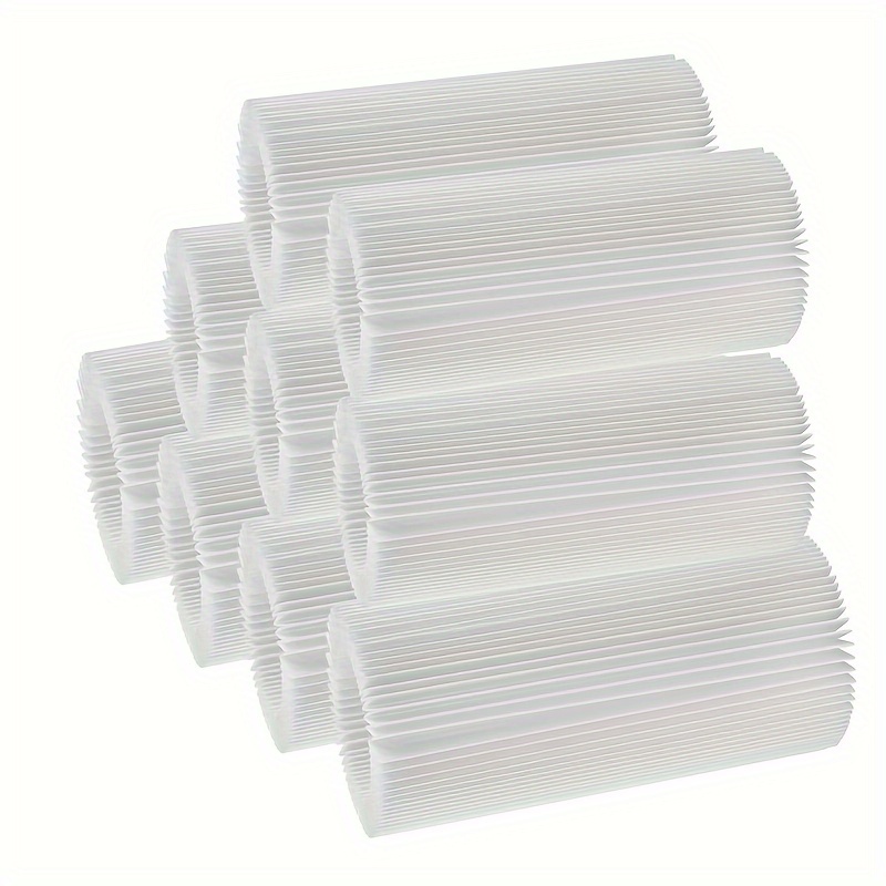 

9-pack Type A, C Or Iii Replacement Pool Filter Cartridge Paper For Resusable Pool Filter Type A Or Type C Or Iii For Above Ground Pools With Pump And Spa Pool Pump (only 9pcs Pool Filter Paper)