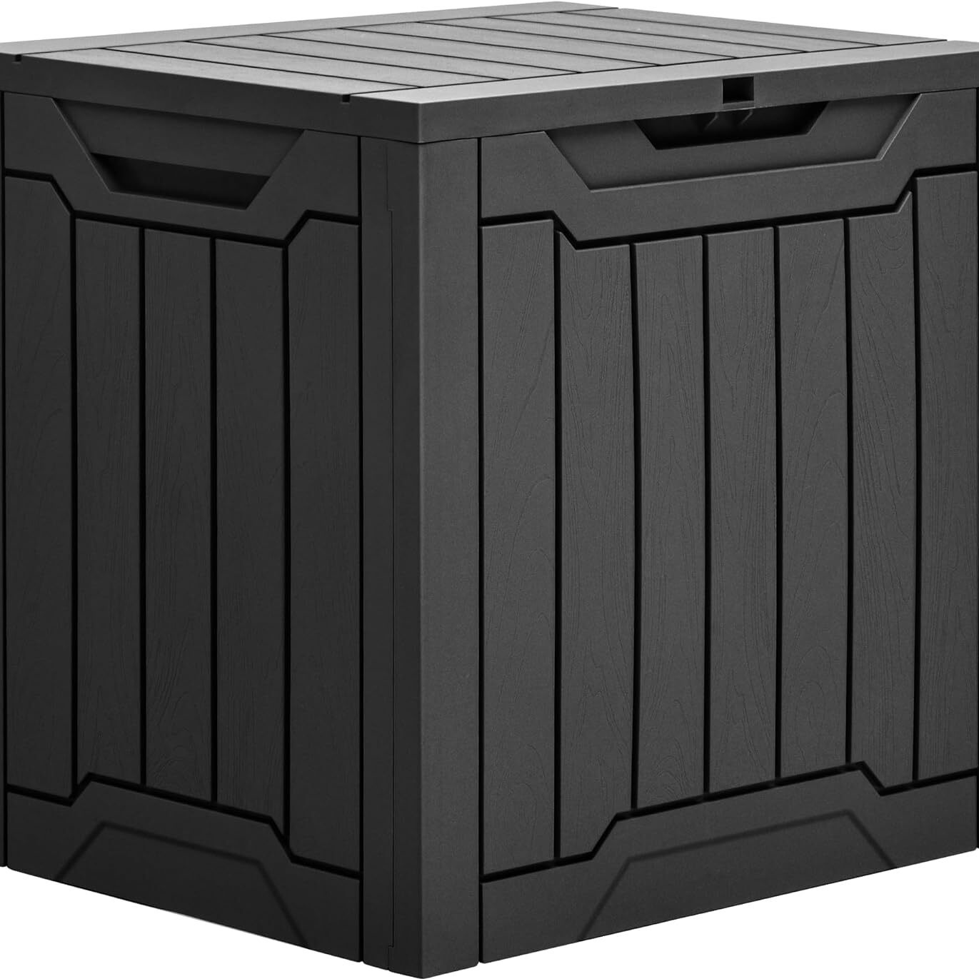 E-shop 31 Gallonen Outdoor Harz Aufbewahrungsbox, , Abschließbarer Organizer für Terrassenkissen und Gartengeräte