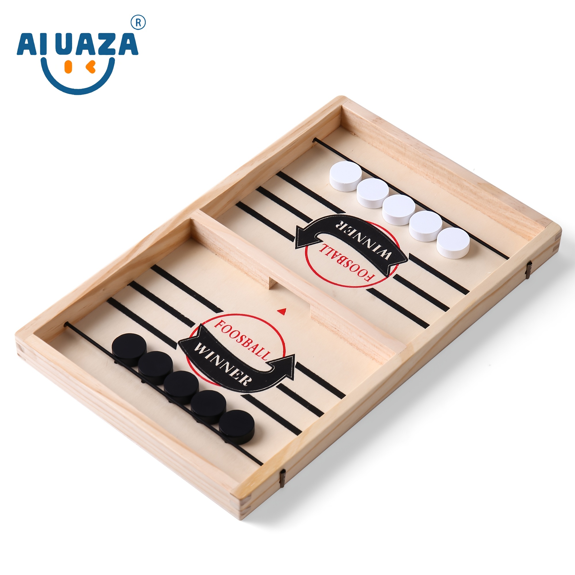 AIUAZA Slingshot Puck & Table Hockey Game - Super Winner Set