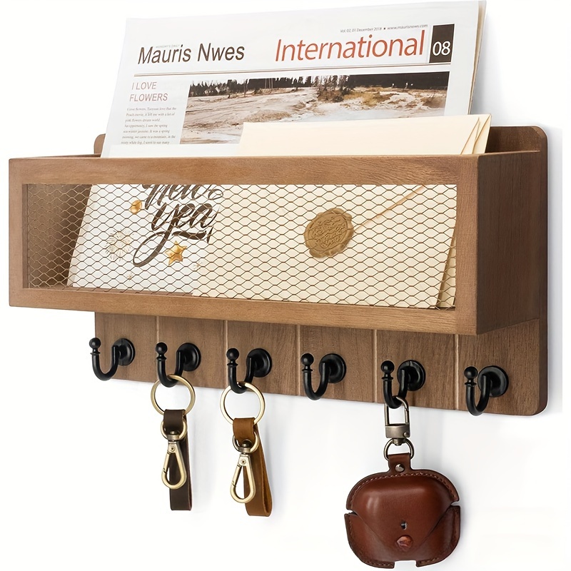 Solid Wood Wall Shelf Wooden Storage Rack Living Rack Hook Wall Wooden Shelf Wholesale, Floating Shelves