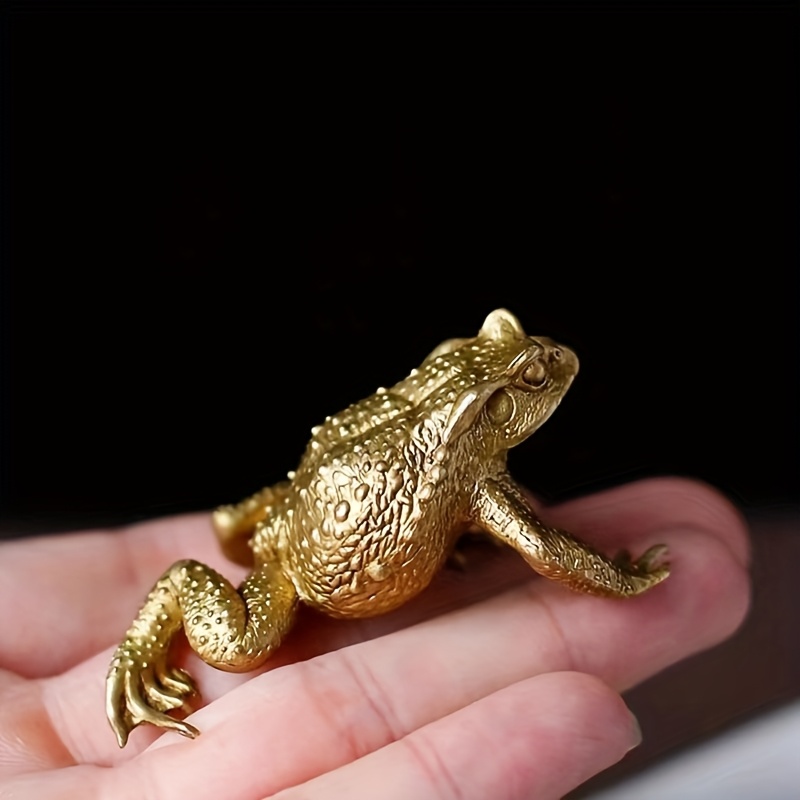 Collectible Figurines ，fortune Ornament - Shui Decoration, Suitable For Home And Office, Charm, Figurine, Decor, Highquality Brass, Solid Construction, Decorative Statue, Charm, Gift For