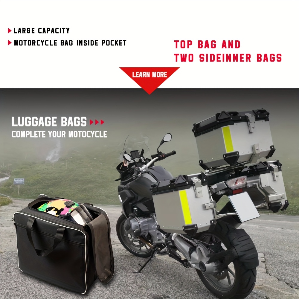 Maletas Moto s YIEBA Bolsas Interiores Para Moto, Caja De