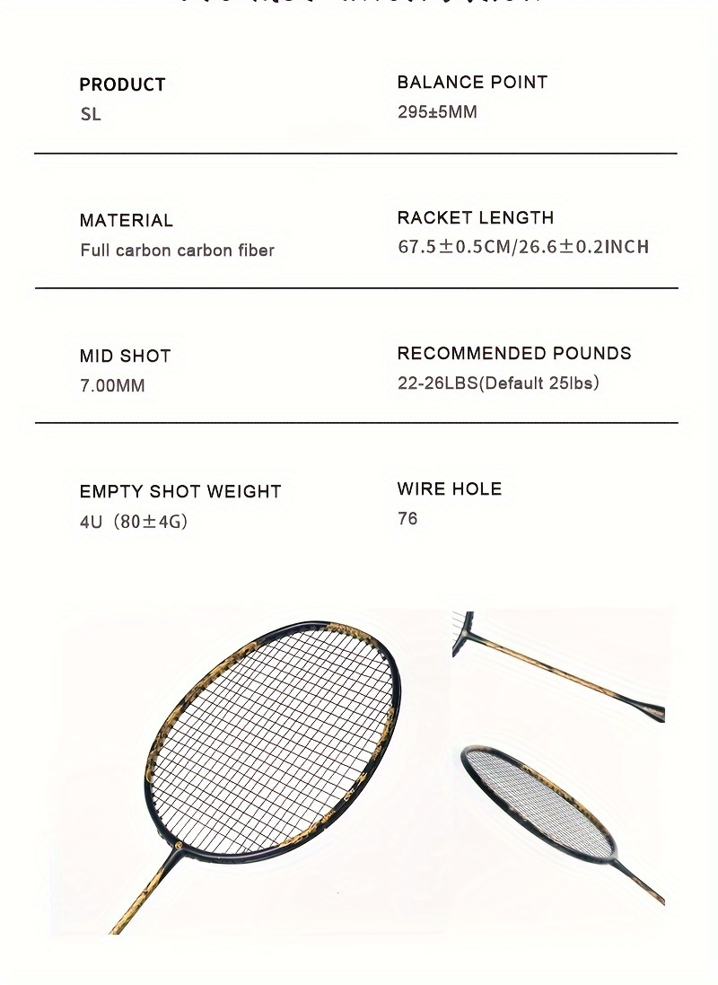  design 4 light carbon fiber 4 section carbon fiber frame 2x2 carbon fiber handle 4u lightweight 7 00mm thick professional competition level shuttlecocks china chic mixed color details 11