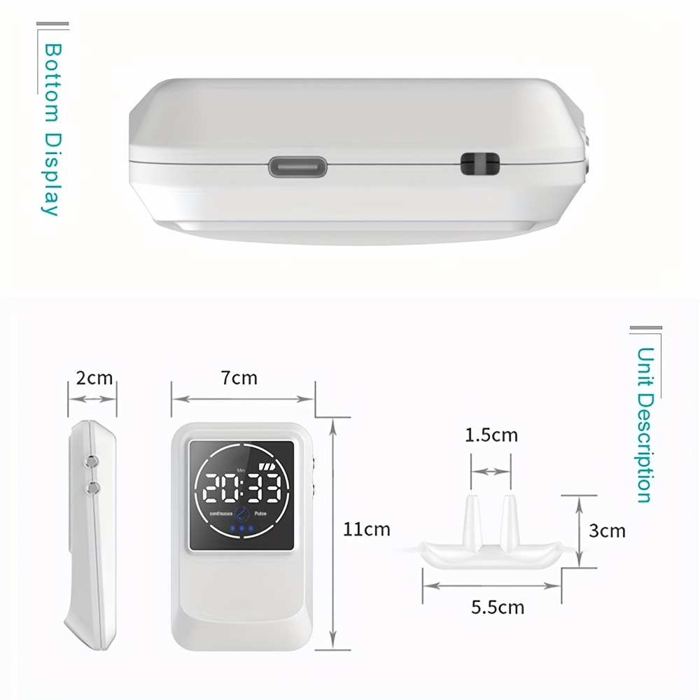 Suitable for Uncomfortable And Sensitive Nasal Cavity, 650nm, Easy to Carry And Use, Laser Acupuncture And Moxibustion Is Designed for The Nasal Cavity, Home Healthcare, Therapeutic Device, Handheld Device, Compact Design, Batterypowered - Image 3
