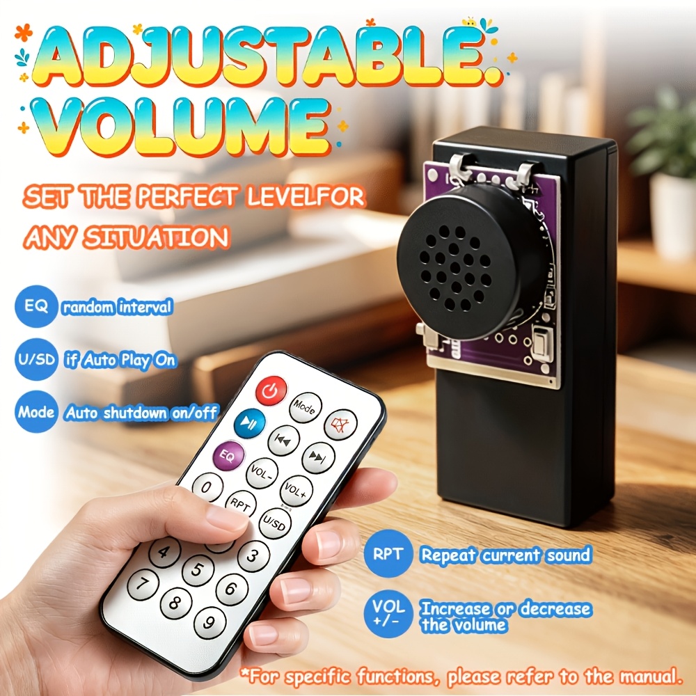 Summer 30 Animal Sound Prank Game, Remote Control Noise Machine