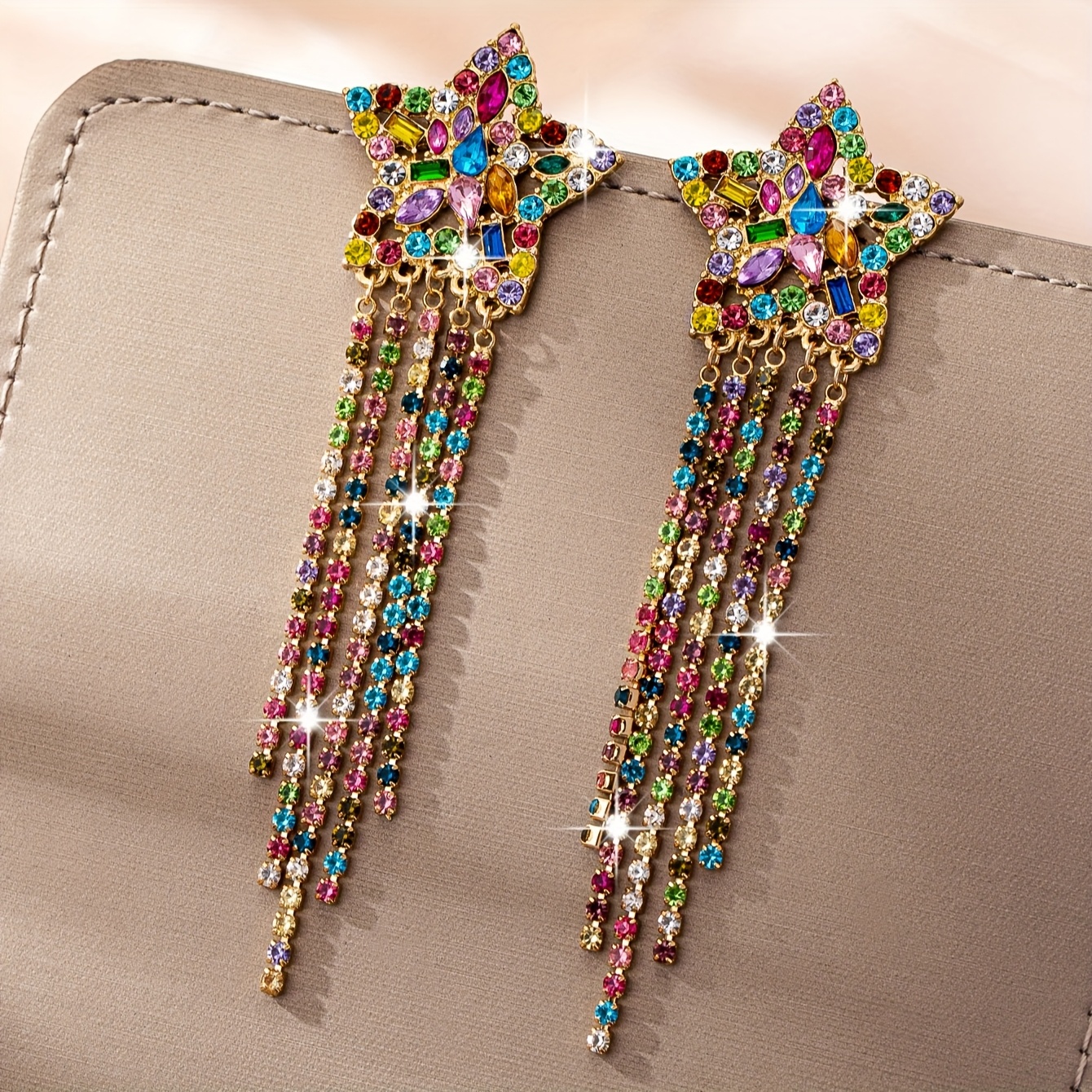 E-shop Elegante, vielseitige, luxuriöse High-End-Sommerschmuck-Ohrringe für Damen