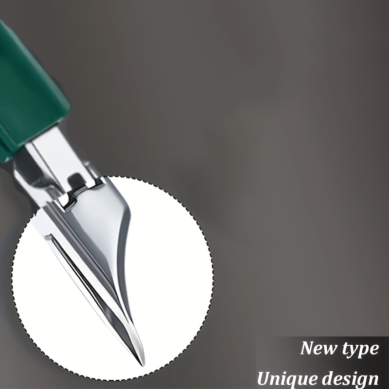 Heavy-Duty Stainless Steel Trimmer for Thick and Ingrown Nails