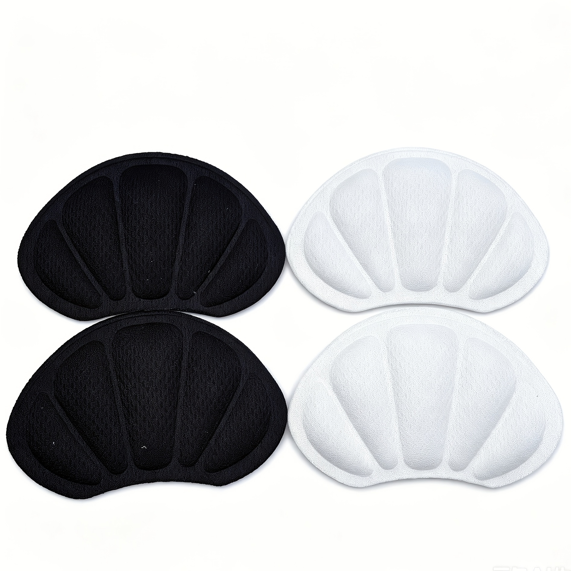 4-pack Self-adhesive Patches, Suitable For Sneakers, Self-adhesive Heel Repair Patches For Shoe Heel Holes, Self-adhesive Heel Pads, Anti-wear Heel Liners To Cover Worn Areas On The Back Of Sneakers