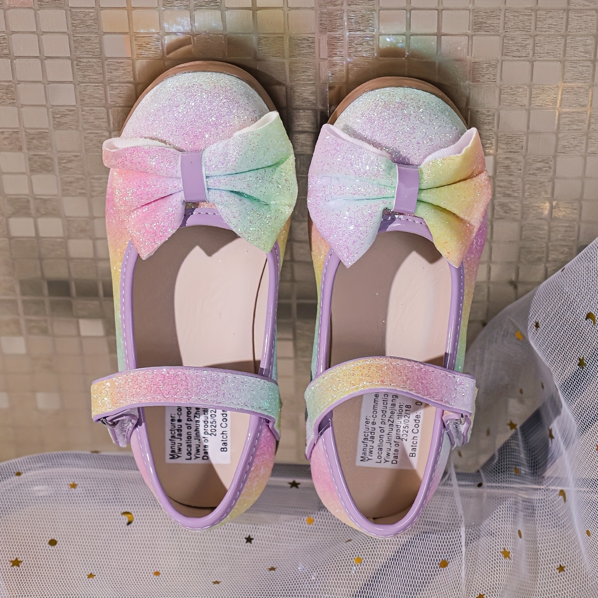 kids princess shoes sold on Temu United States