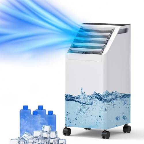 evaporative air cooler 4l portable air cooler air conditioner fan with 3 suitable for room bedroom office use