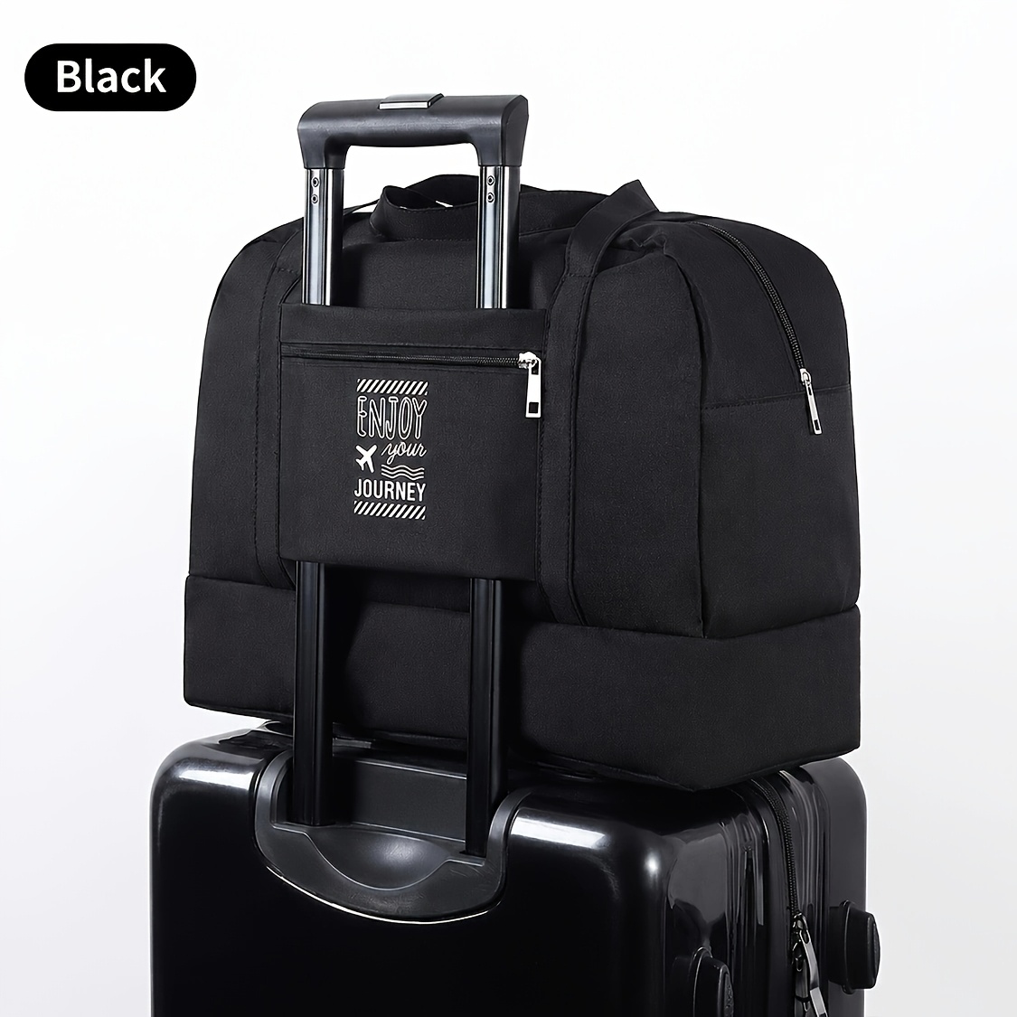 TEMU Bolso Organizador de Viaje de Capa y Gran Capacidad | para Maleta con Ruedas, Bolso de | Bolso de Deportivo para Fitness y Natación | Bolso