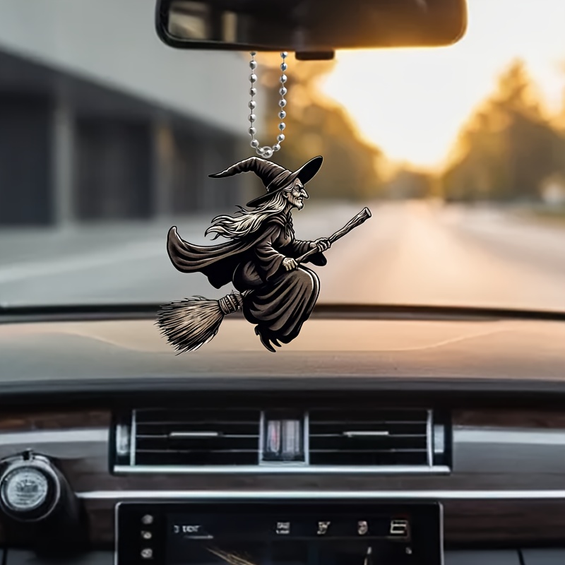 

Halloween Riding A Pendant - , , Suitable For Backpacks, Decorations, Car Pendants, Decorations, And For Christmas And