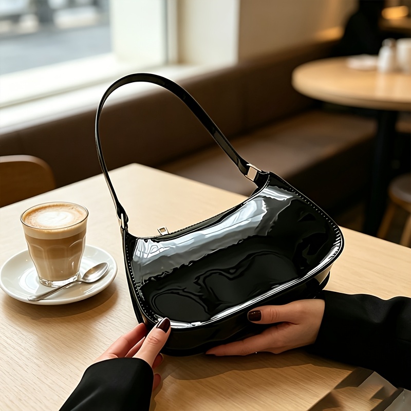 TEMU New Women's Shoulder Bag Body Bag/mini Underarm Bag For Women, Wallet, Multifunctional Phone Pouch, Red/black, Perfect For Dates, Parties,