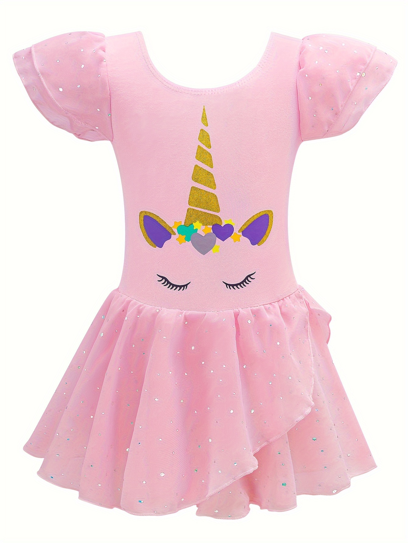 unicorn theme birthday dress Unicorn dress – Zeezou main image 0