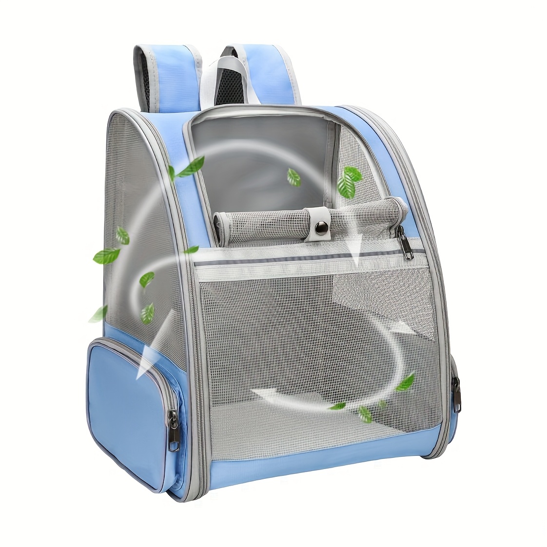 TEMU Cat And Dog Specific Pet Backpack, Pet Supplies Ventilation Design, Pet Supplies, Seat Belts, Support, Foldable Pet Travel, Pet Equipment