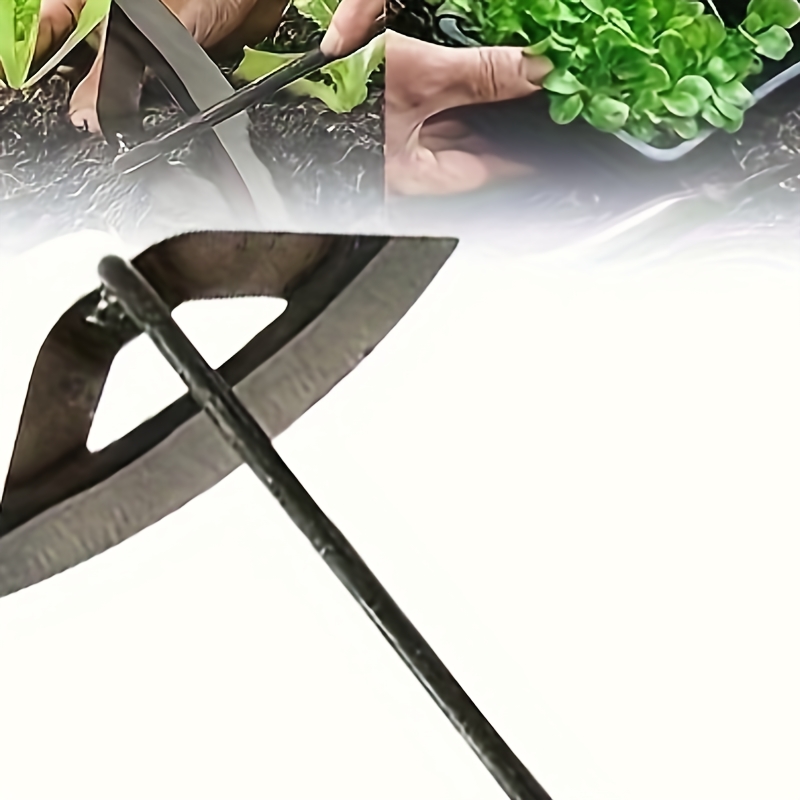 

1pc/2pcs, All-steel Hardened Hollow Hoe, Handheld Weeding Rake, Vegetable Farming Garden Agricultural Tools Weeding Accessories