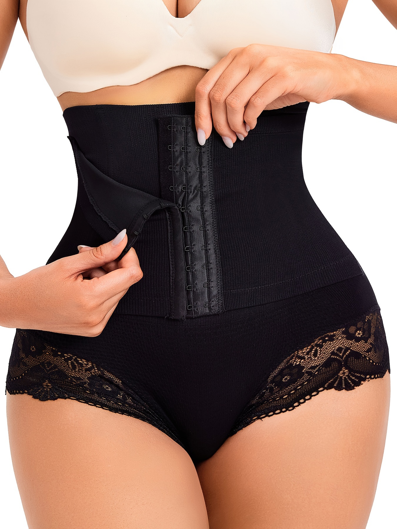 Gotoly Tummy Control Panties for Women Shapewear Butt Lifter Short High  Waist Trainer Corset Slimming Body Shaper Underwear(Black Small) 