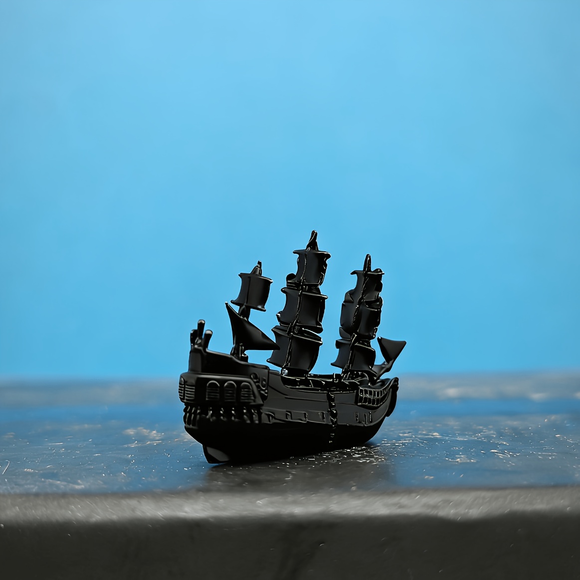 E-shop Messing Karibische Piratenschiff Modell Aquarium Ornament Handwerk Miniatur Landschaft Dekoratives Ornament für wohnung