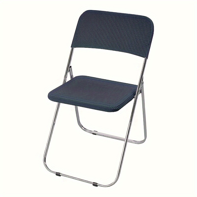 TEMU 2 stuks/set Elastische Maiskorrel Opvouwbare Stoelhoezen Huis Restaurant Kantoor Opvouwbare Stoelhoezen