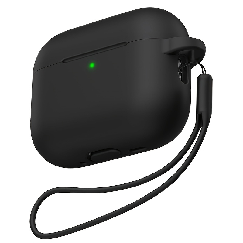TEMU Compatible With 2025 Case With Lanyard, Soft Protective Cover For Airpods Pro 3rd Generation, Accessories With Lanyard