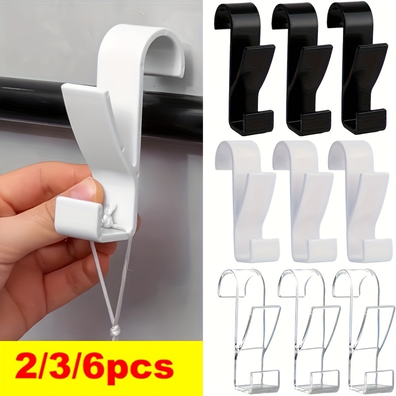 

2/3/6pcs Bathroom Hanger Clips Towel Radiator Rail Hook Holder Multifunction Drying Rack Hook Towel Clothes Storage Hanger