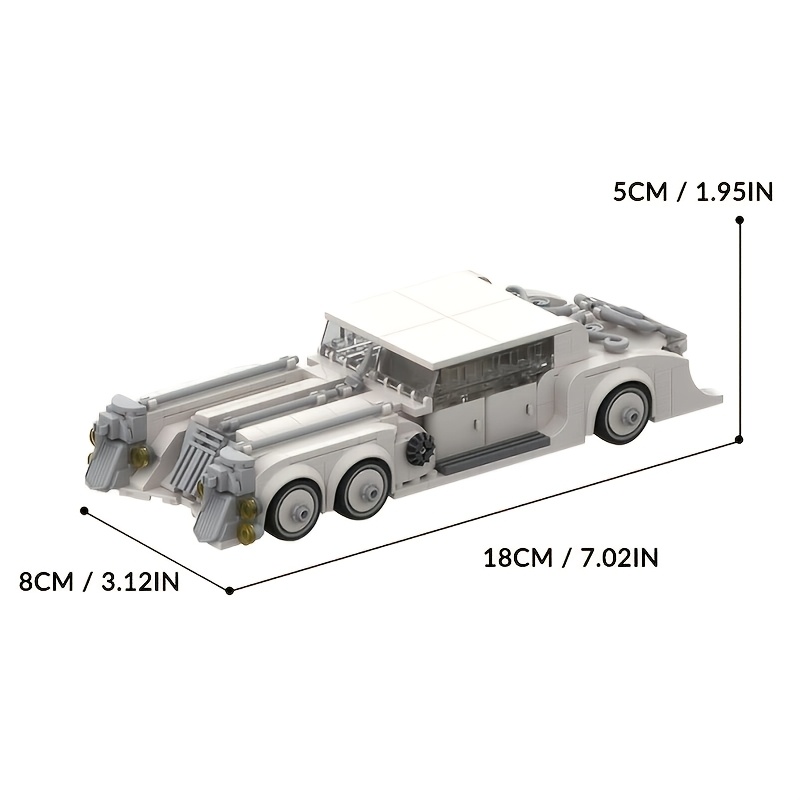 Nemo's Supercar Model, Creative MOC Building Block