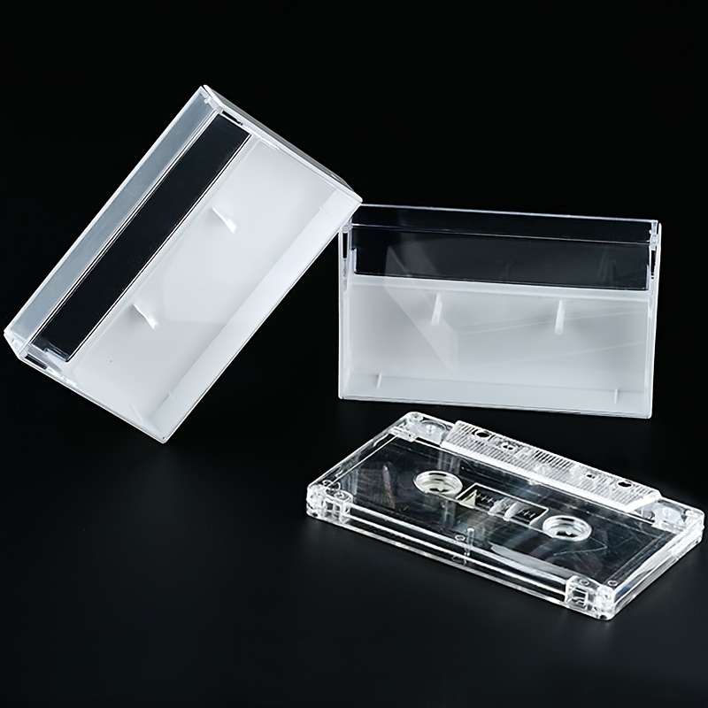 25 Audio-Kassettenhüllen Transparent – Perfekt Zum Aufbewahren & Schützen Deiner Musikkassetten