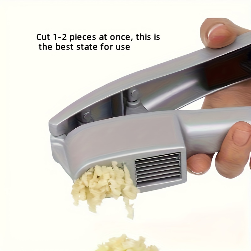 1pc garlic s and crusher combo heavy duty aluminum garlic s with non stick surface manual garlic crusher for kitchen camping restaurants easy clean garlic s tool with design ideal for home chefs garlic mincer kitchen gadget sleek kitchenware durable kitchen tool food preparation compact gadget sturdy construction cooking enthusiasts garlic peeler machine garlic garlic crusher kitchen supplies kitchen garlic slicer Product details 4