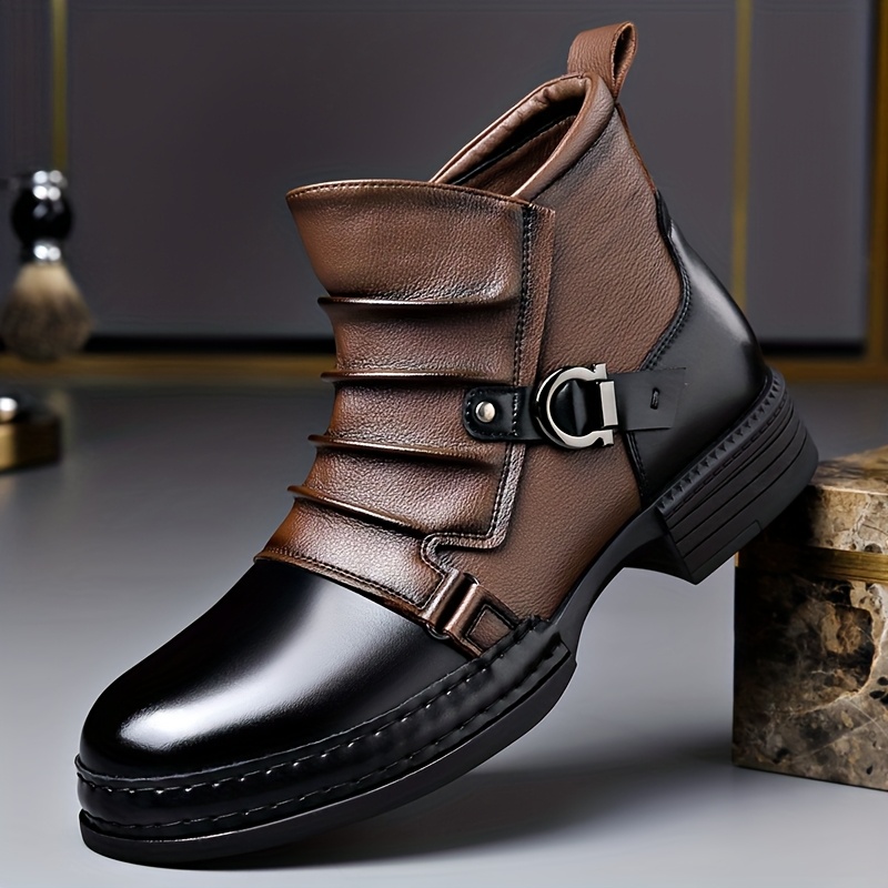 Casual British Vintage Biker Boots