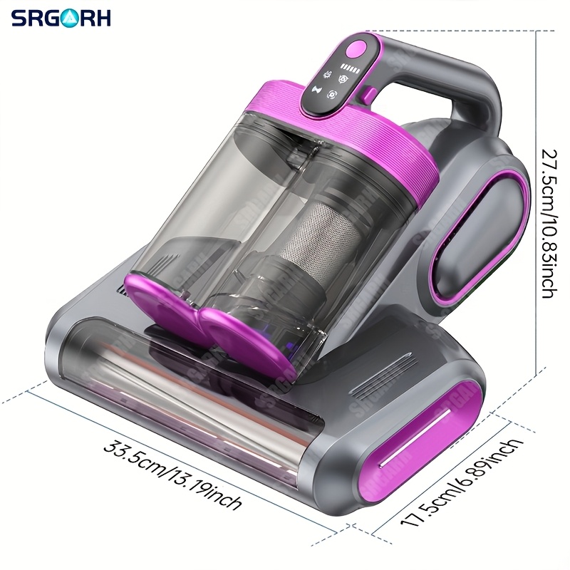 Upgraded Version Mattress Vacuum Cleaner, Mattress Cleaner Machine Deep Cleaner, 16Kpa Bed Vacuum Cleaner with UVC And Hot Air And High Heating, Strong Suction, Double Cup Handheld Vacuum Couch Cleaner for Pillows Crib Sofa Pet Hair Mother's Day Gift — Zaynora Luxury Marketplace