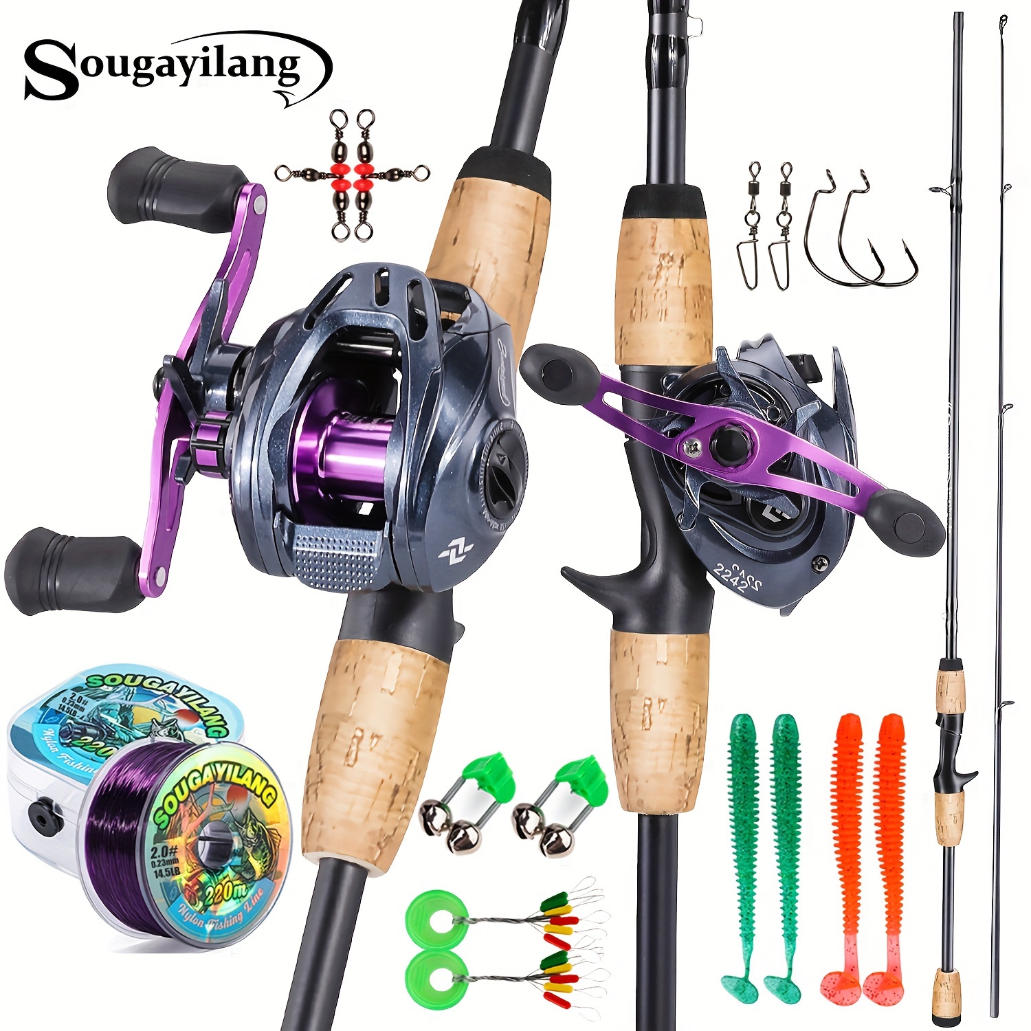 Sougayilang Fishing Rod And Reel Combo For Advanced Anglers - Temu