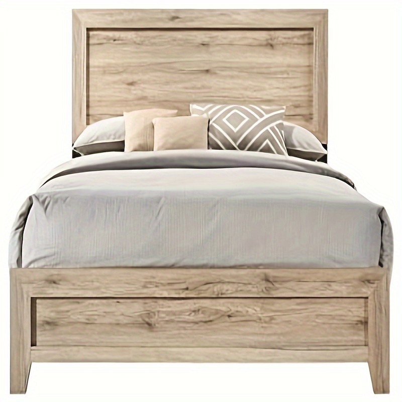 Acme Miquell Queen Size Bed A Rectangular Headboard Low - Temu