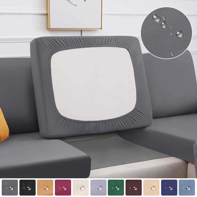 

1pc, Fabric Sofa Cushion Cover, Sofa Seat Cushion, Decorative Protective Cover