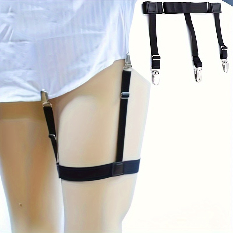 регулируемый нейлоновый комплект для рубашки, зажимы с нескользящим покрытием для гладкого вида, детали 3