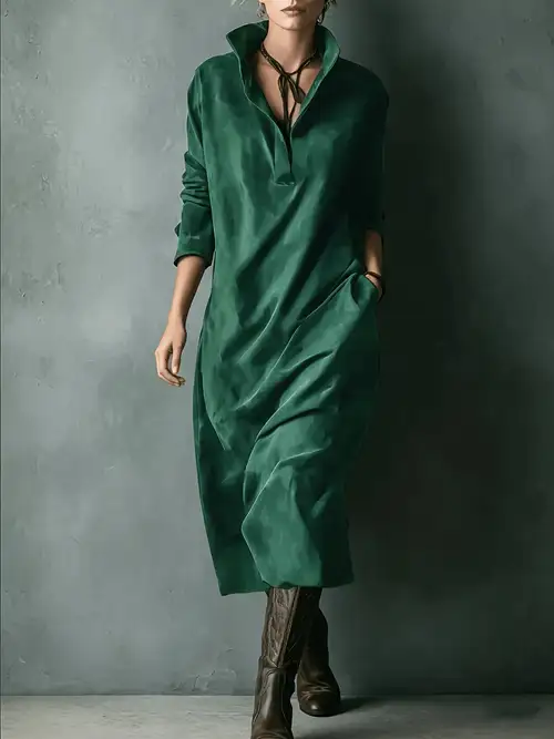 plain green dress - Cyprus plain green dress - Cyprus
