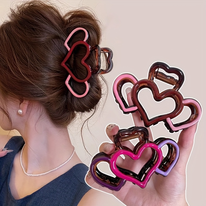 heart claw clips - Kuwait display picture 3