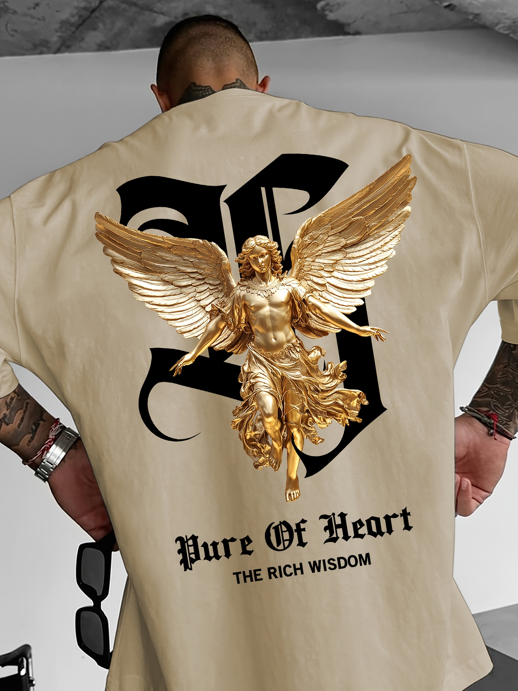 [YOUKSHIMWON] Angel T-shirts ★人気★ angel t shirt sold on Temu United States