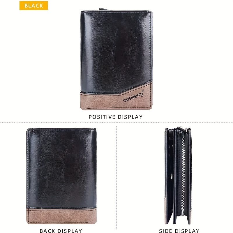 TEMU Small Wallet, Mini Wallet, Short Wallet, Wallet, Bifold, Men, Women, Wallet, Gift, Present, Father's Day