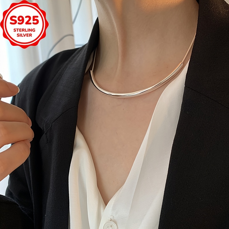 Retro Low Allergy Ring Necklace for Women