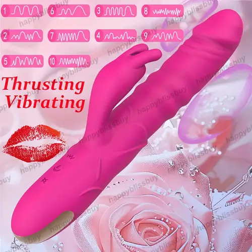 1pc vibromasseur lapin pousse, vibromasseur gode raliste avec 3 de pousse et 10 de vibration, roses pour femmes vibromasseur lapin pousse avec perles rotatives mnage et sant Temu 1pc vibromasseur lapin pousse, vibromasseur gode raliste avec 3 de pousse et 10 de vibration, roses pour femmes vibromasseur lapin pousse avec perles rotatives mnage et sant Temu